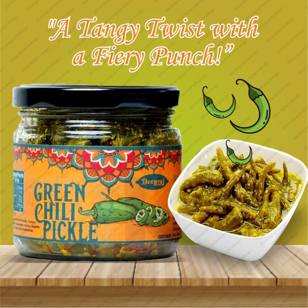 Green Chilli Pickle, Amazon & Marketplace Design