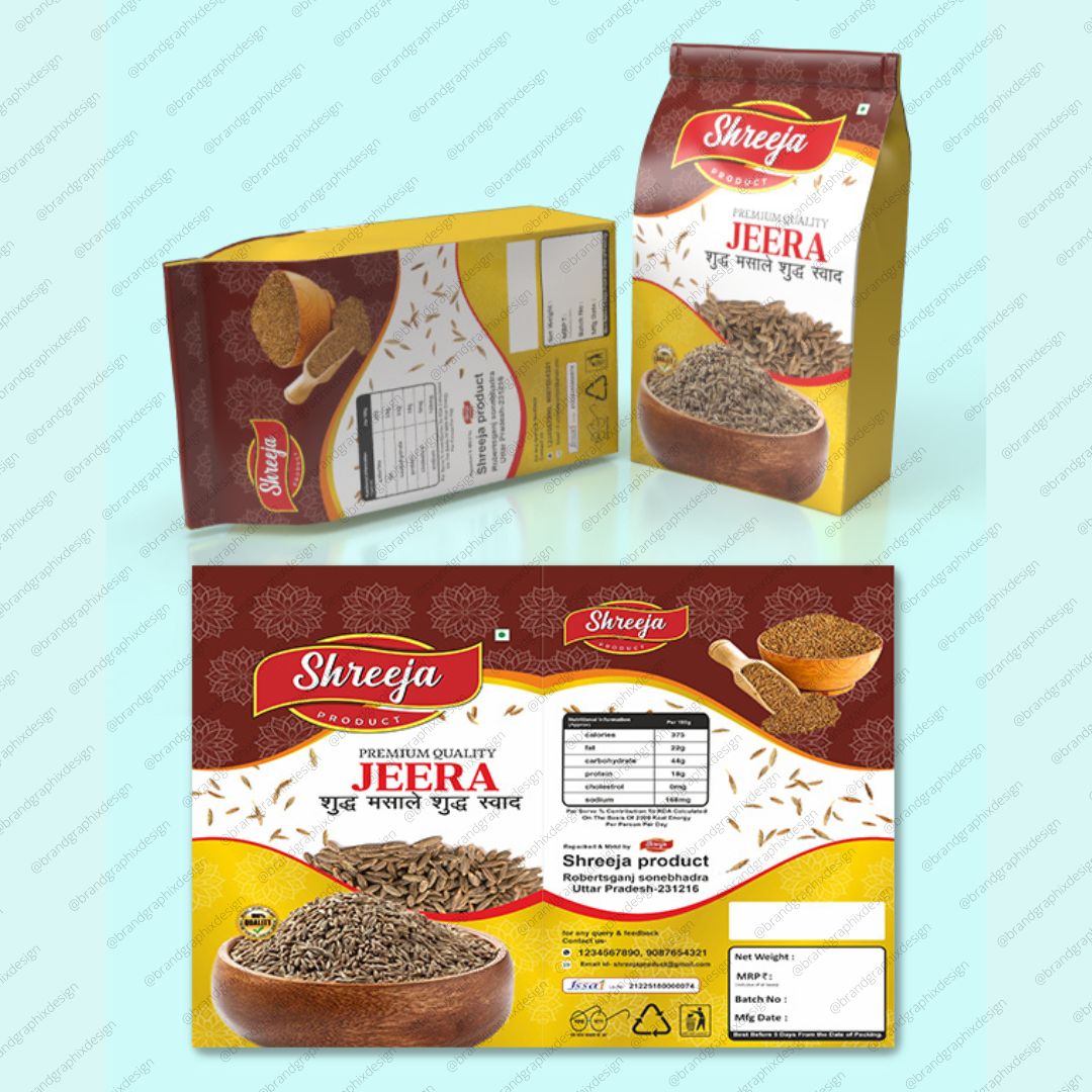 Shreeja, Packaging Design