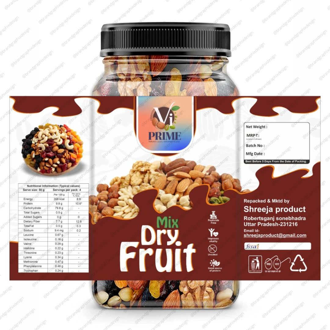 Mix Dry Fruit, Packaging Design