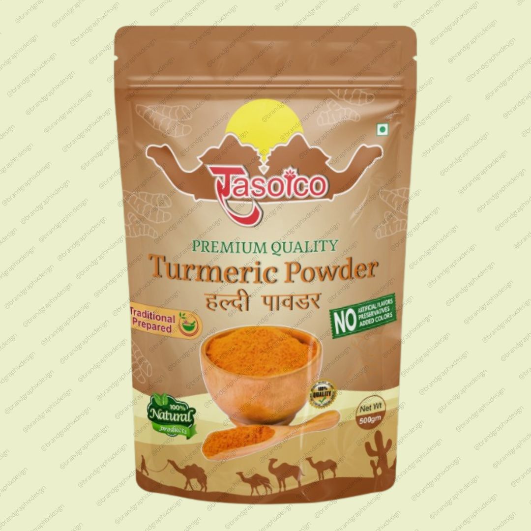 Turmeric Powder — Packaging Design