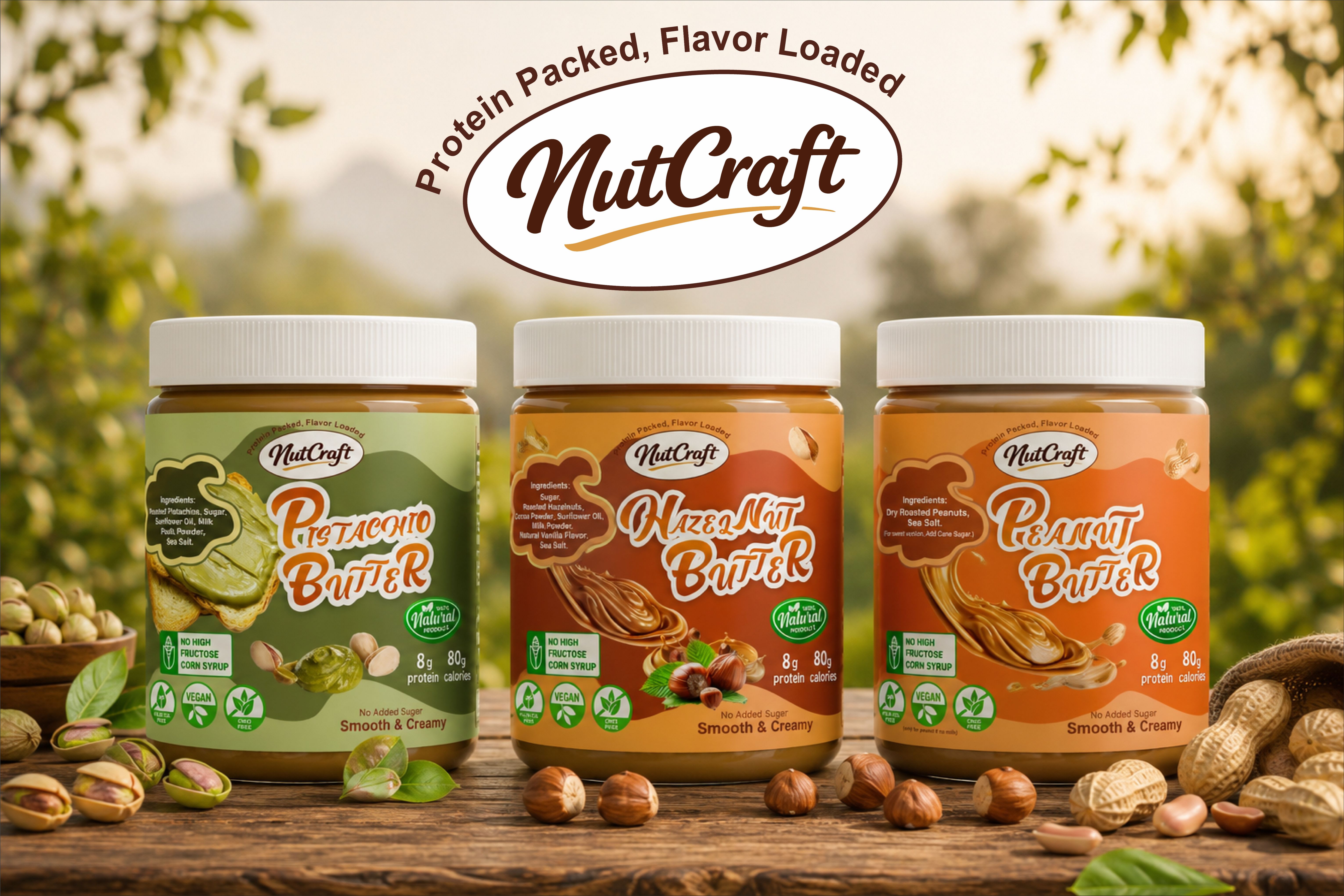NutCraft, Packaging Design