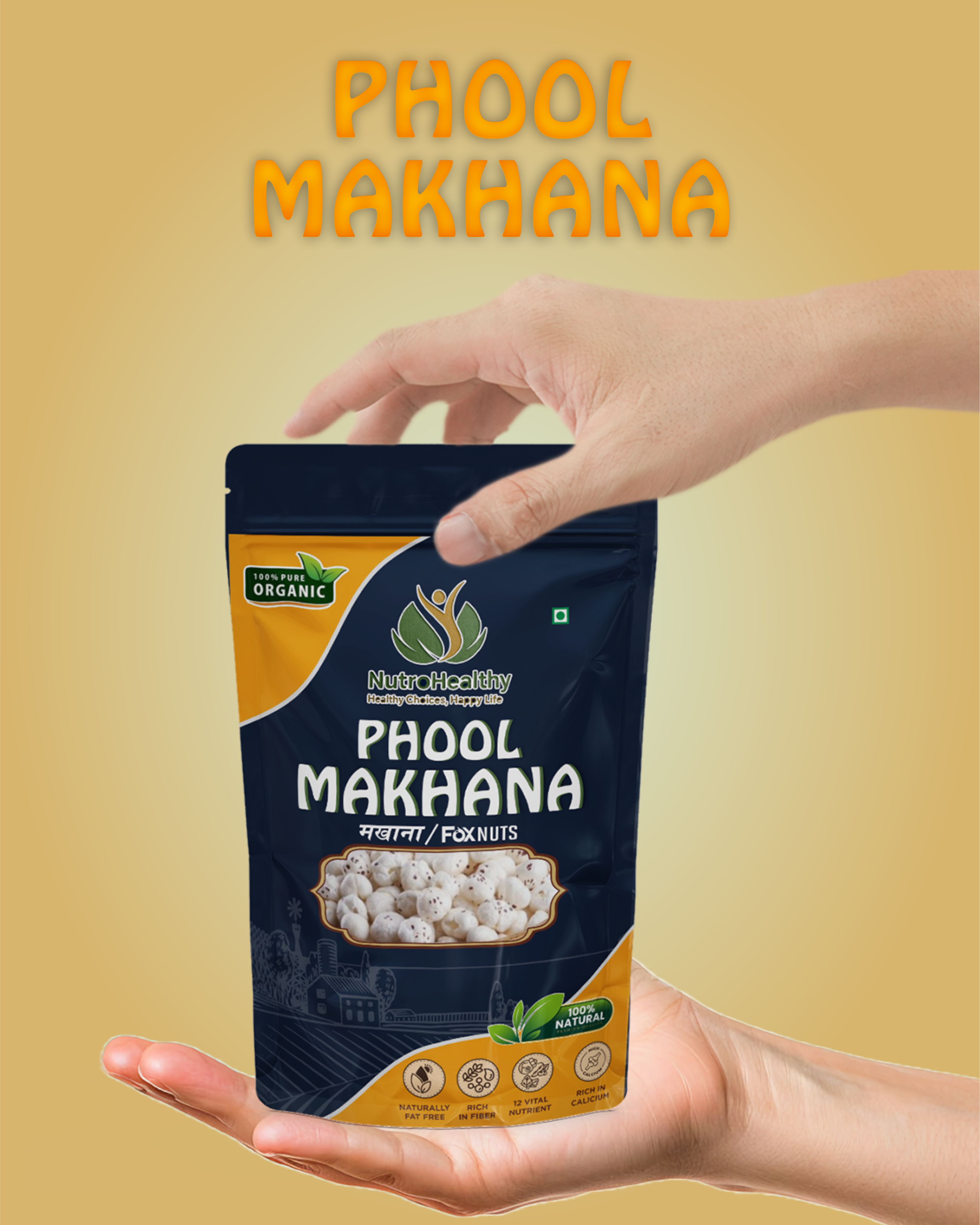 Phool Makhana, Packaging Design