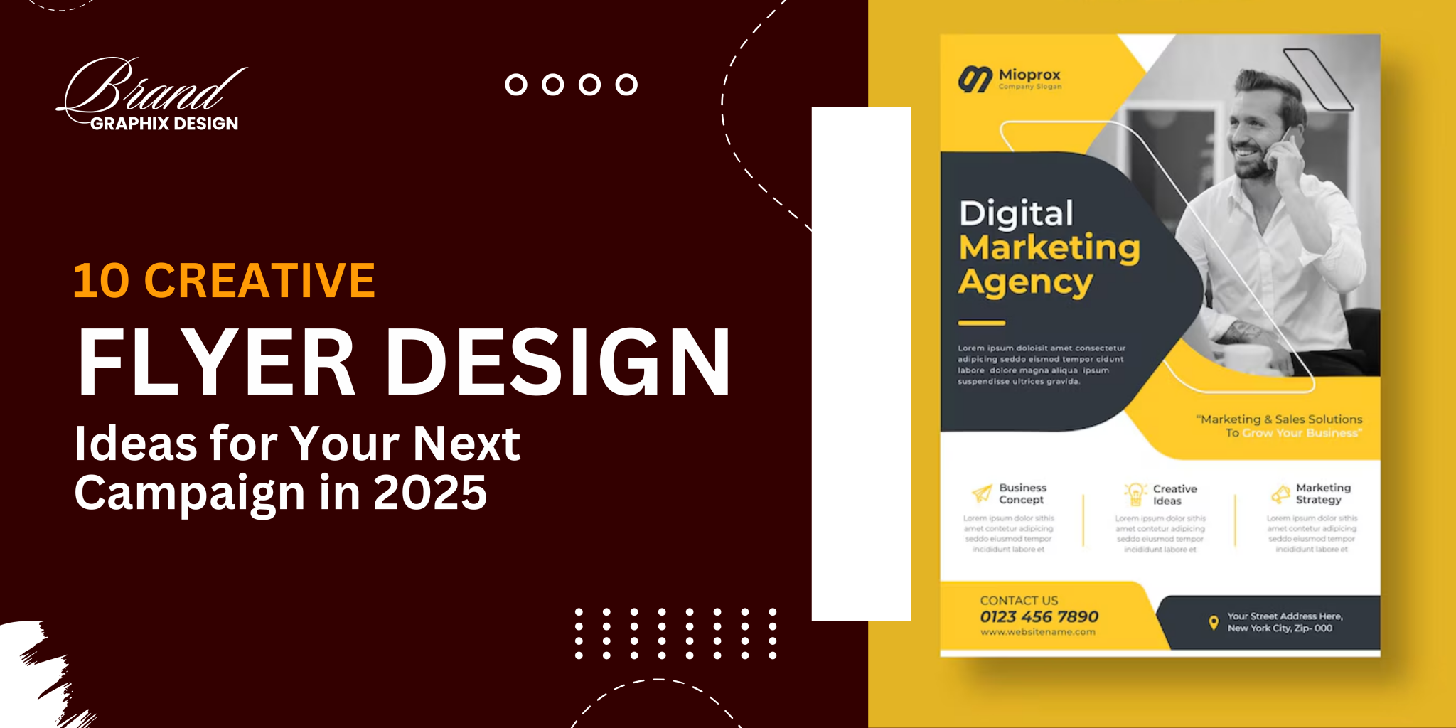 10 Creative Flyer Design Ideas for Your Next Campaign in 2025 - Brand ...